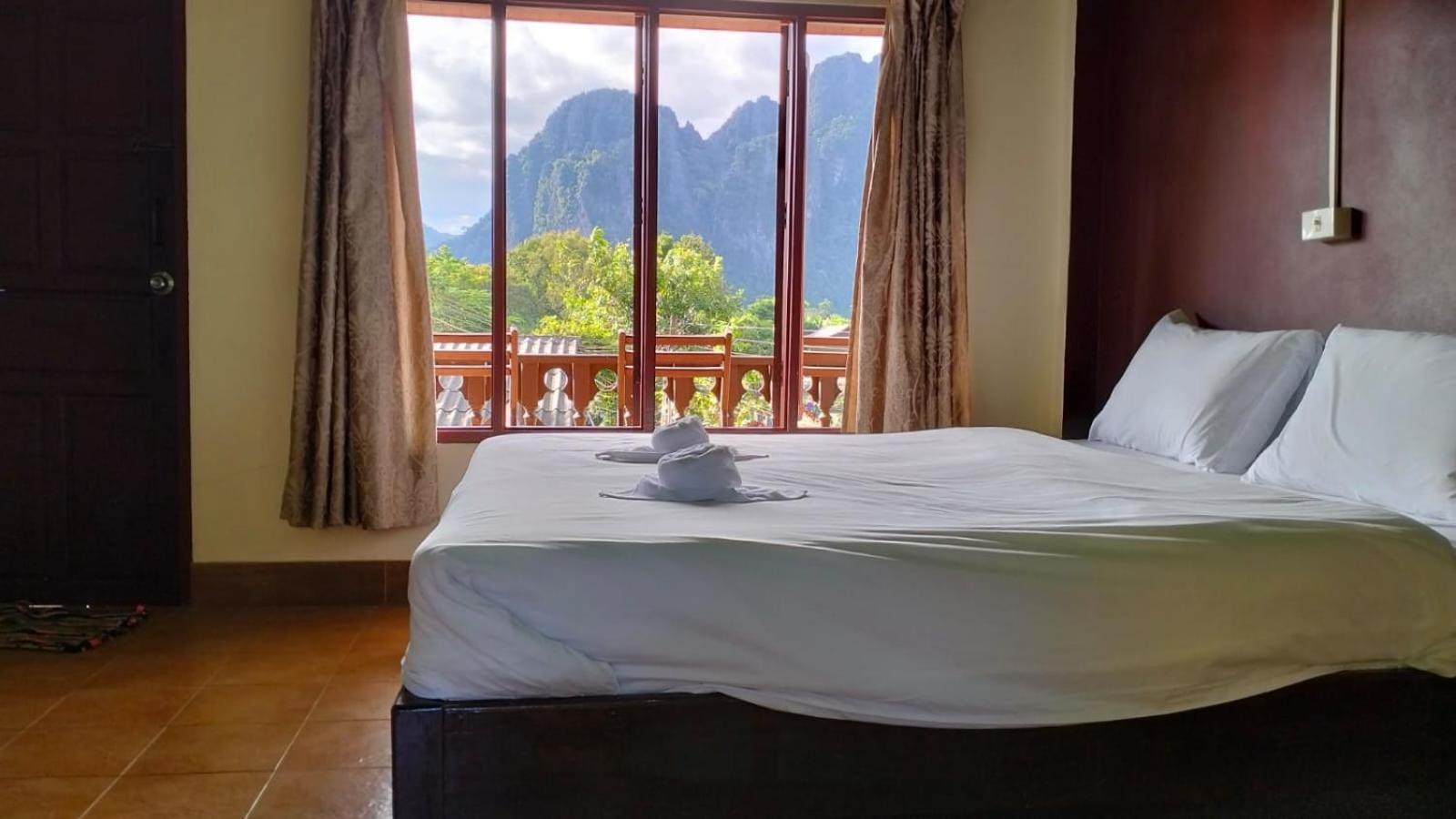 Bungalows Le Jardin Vangvieng Vang Vieng Exterior foto